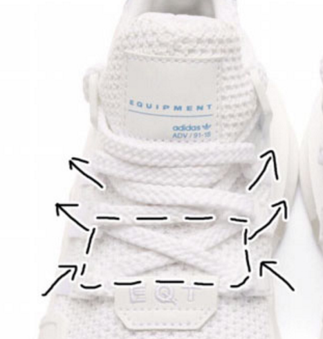 【图片】对比识别三叶草阿迪达斯Adidas鞋的真假防伪辨别方法(图3) 【图片】对比识别三叶草阿迪达斯Adidas鞋的真假防伪辨别方法(图3)