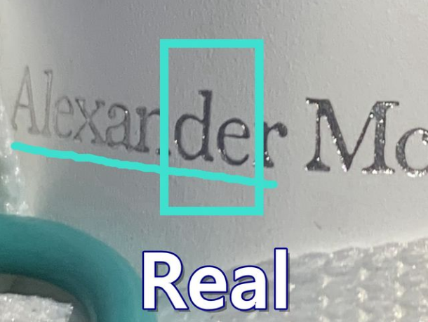 Mcqueen麦昆小白鞋如何辨别真假方法介绍(图4) Mcqueen麦昆小白鞋如何辨别真假方法介绍(图4)