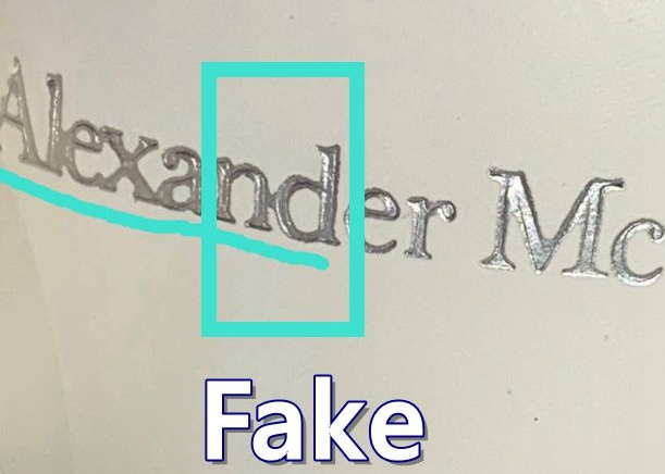 Mcqueen麦昆小白鞋如何辨别真假方法介绍(图5) Mcqueen麦昆小白鞋如何辨别真假方法介绍(图5)