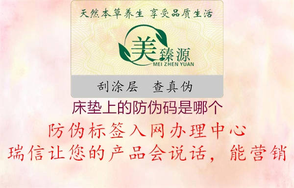 床垫上的防伪码是哪个(图2) 床垫上的防伪码是哪个2.jpg