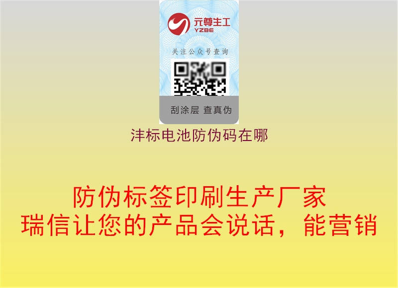 沣标电池防伪码在哪(图1) 沣标电池防伪码在哪1.jpg