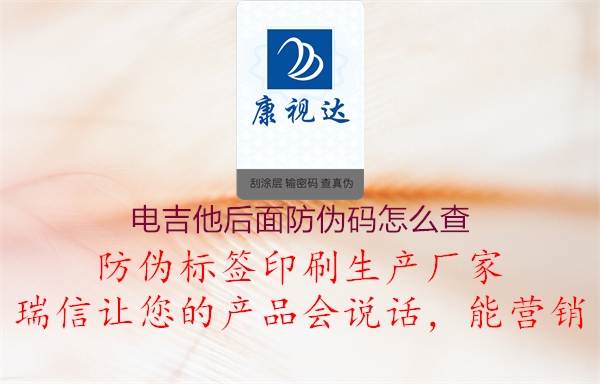 电吉他后面防伪码怎么查(图1) 电吉他后面防伪码怎么查1.jpg