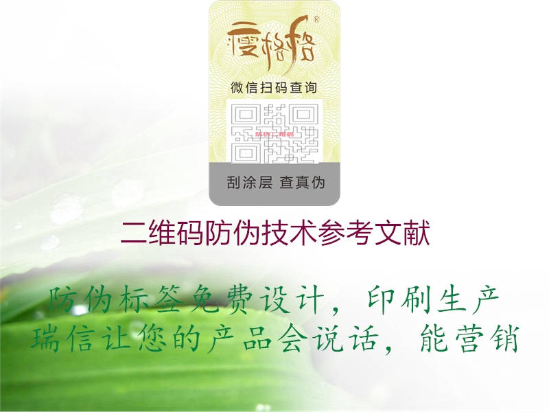 二维码防伪技术参考文献(图1) 二维码防伪技术参考文献1.jpg