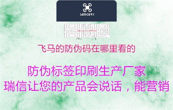 飞马的防伪码在哪里看的(图2) 飞马的防伪码在哪里看的2.jpg