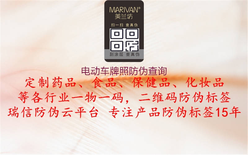 电动车牌照防伪查询(图1) 电动车牌照防伪查询1.jpg