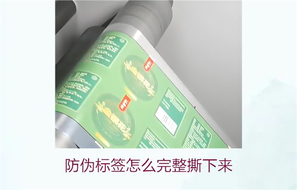 防伪标签怎么完整撕下来?方法步骤详解及注意事项(图2) 防伪标签怎么完整撕下来?方法步骤详解及注意事项(图2)